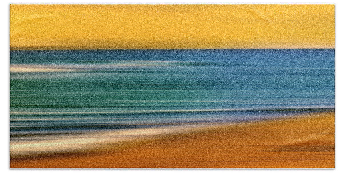 Landscape Beach Sheet featuring the photograph Summer Days by Az Jackson