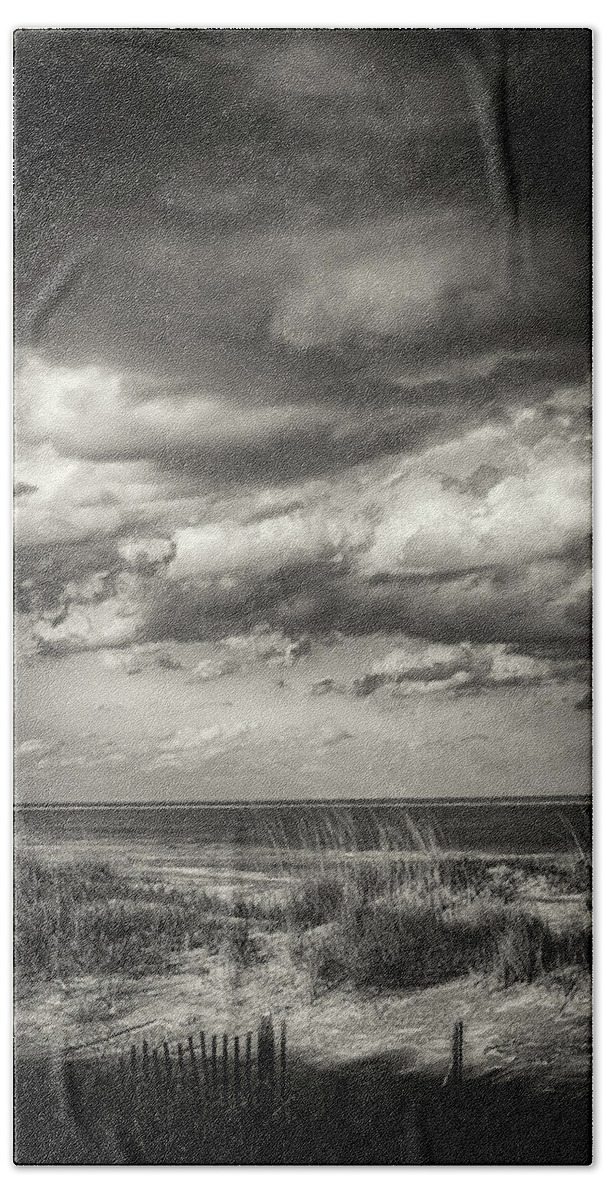 Landscape Beach Towel featuring the photograph Summer Storm by Joe Shrader