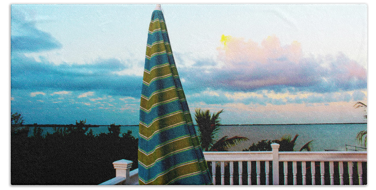Big Pine Key Beach Towel featuring the photograph Sunrise Out in the Keys by Susan Vineyard