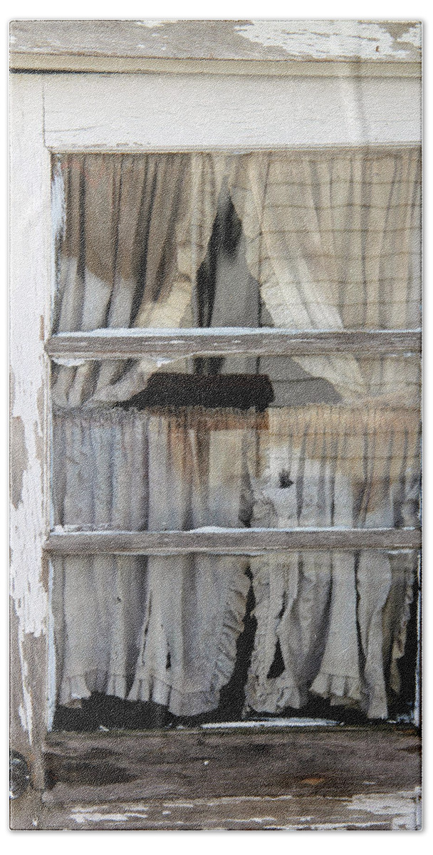 Window Beach Sheet featuring the photograph Tattered by Becca Wilcox