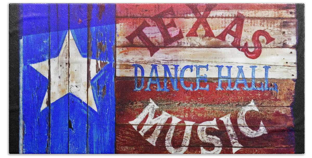 Texas Beach Towel featuring the photograph Texas Music by Micah Offman
