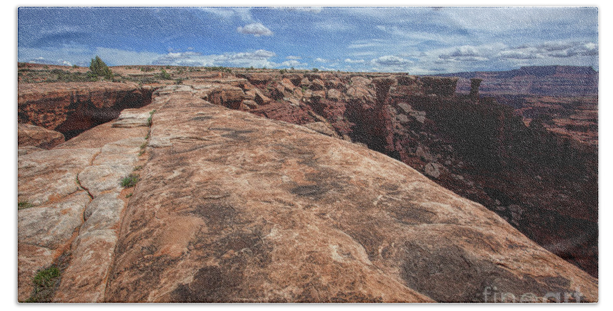 Utah Landscape Beach Towel featuring the photograph The Avenue by Jim Garrison