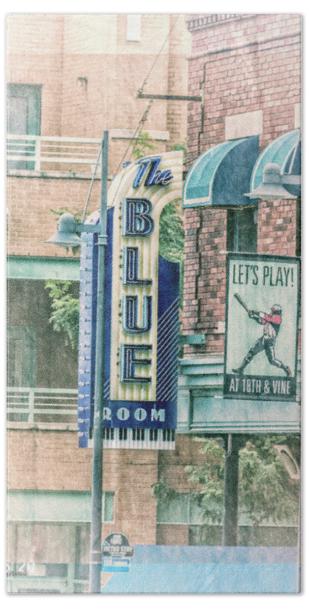 Kansas City Beach Sheet featuring the photograph The Blue Room by Pamela Williams