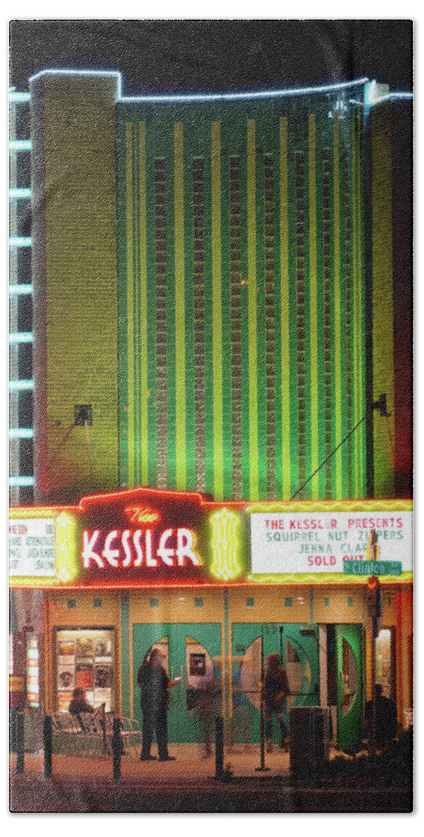 The Kessler Beach Towel featuring the photograph The Kessler V2 091516 by Rospotte Photography