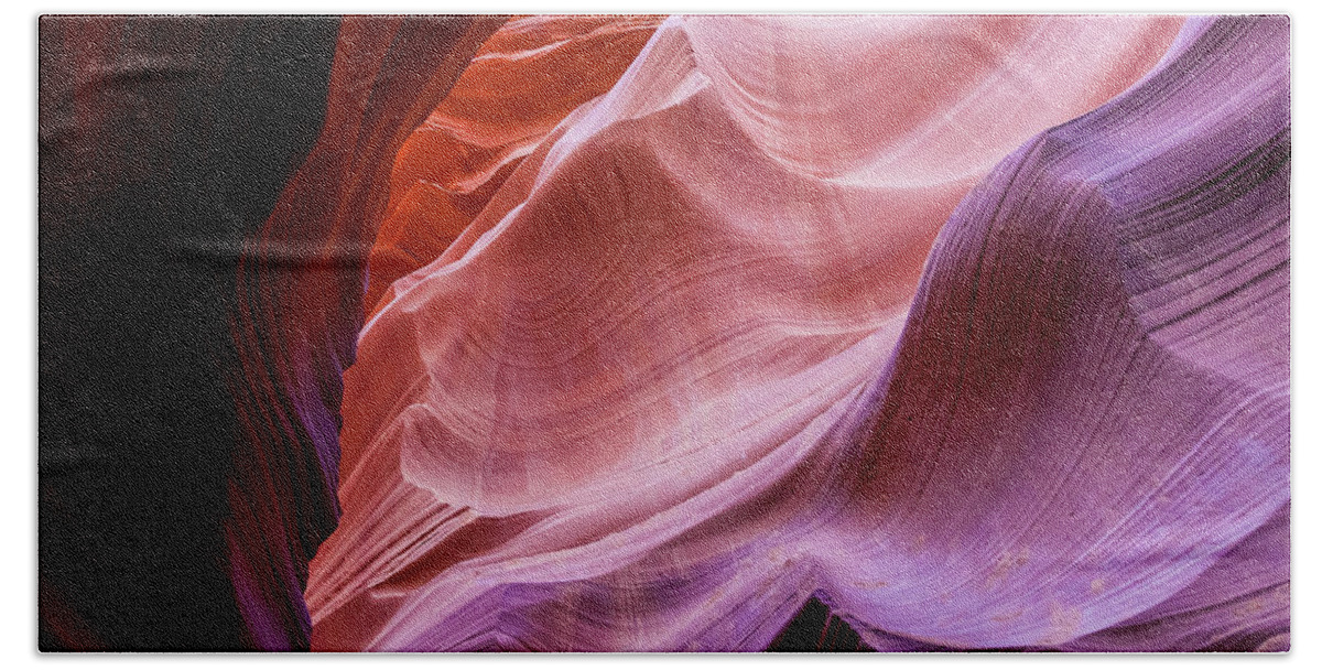 Landscape Beach Towel featuring the photograph The Natural Sculpture 19 by Jonathan Nguyen