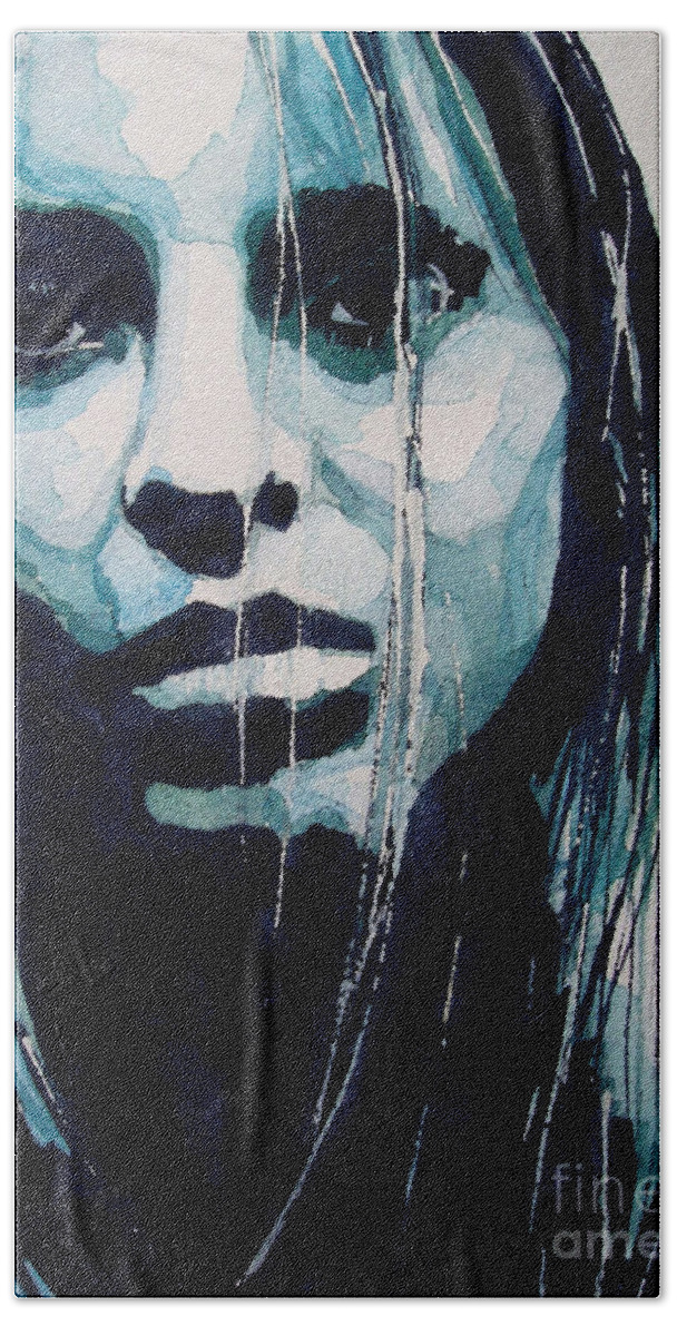 Portrait Beach Sheet featuring the painting The Winner Takes It All by Paul Lovering