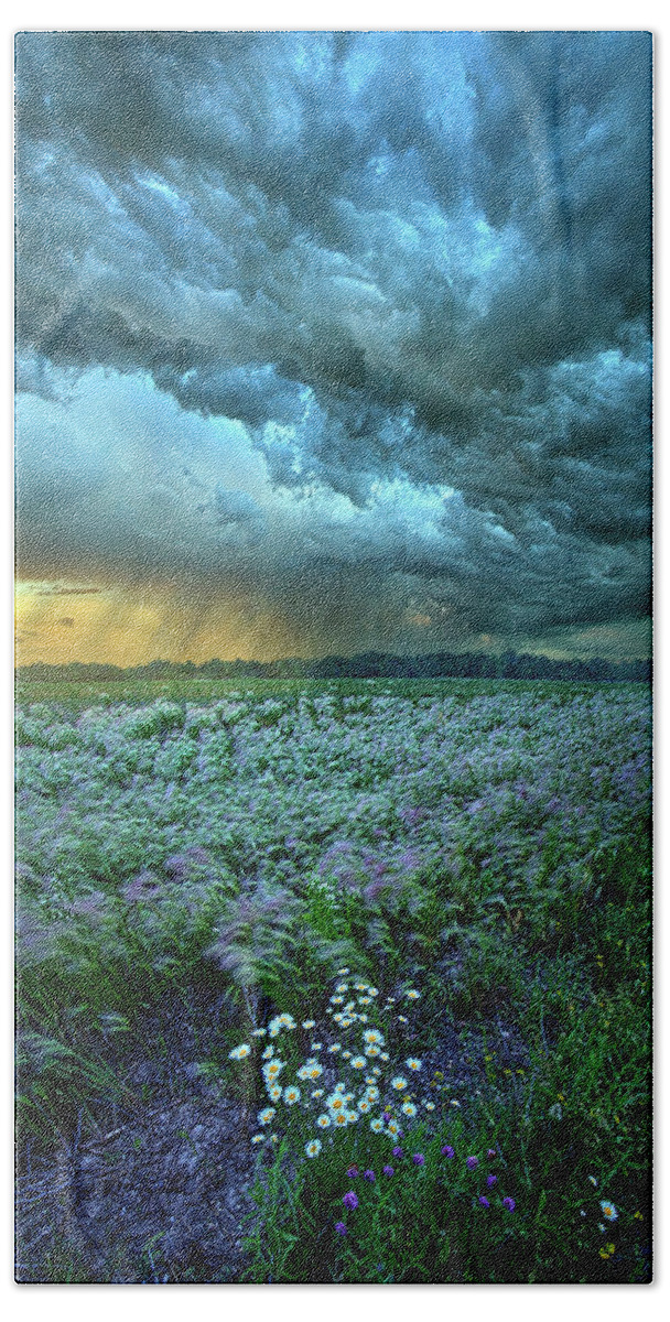 Flowers Beach Sheet featuring the photograph Thy Will Be Done by Phil Koch
