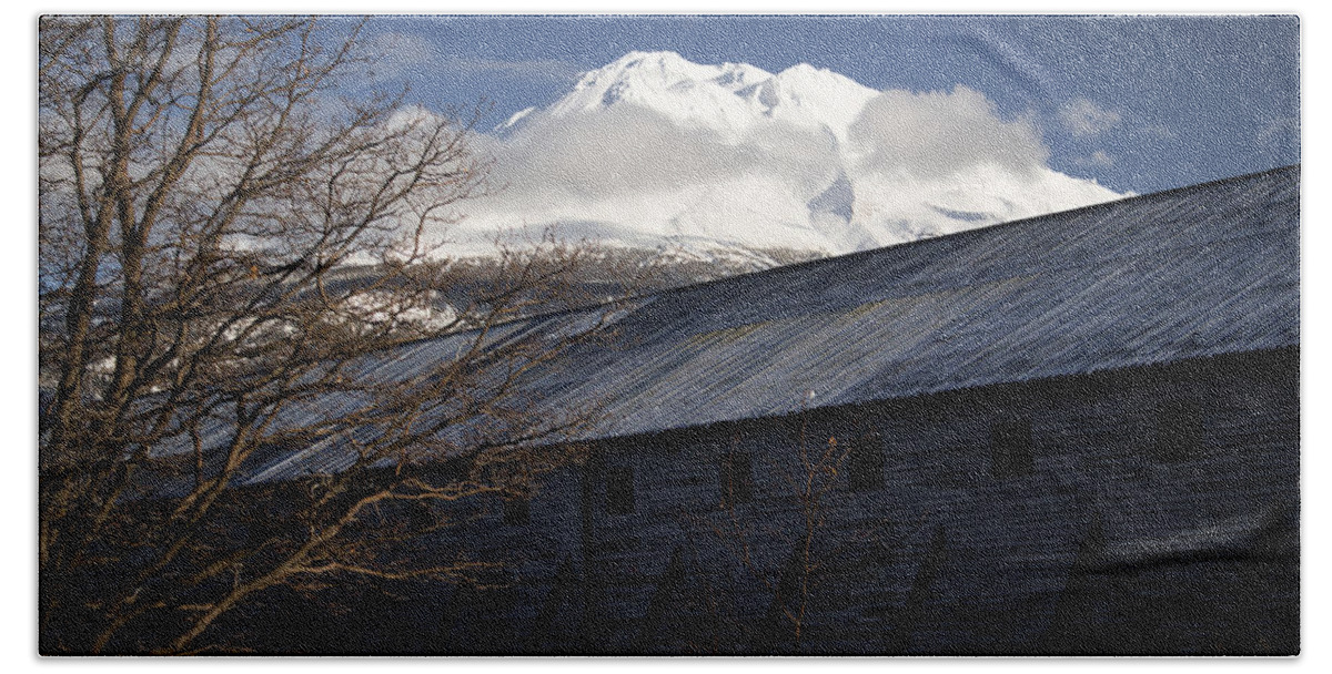 Mt. Beach Sheet featuring the photograph Tin Roof by Marnie Patchett