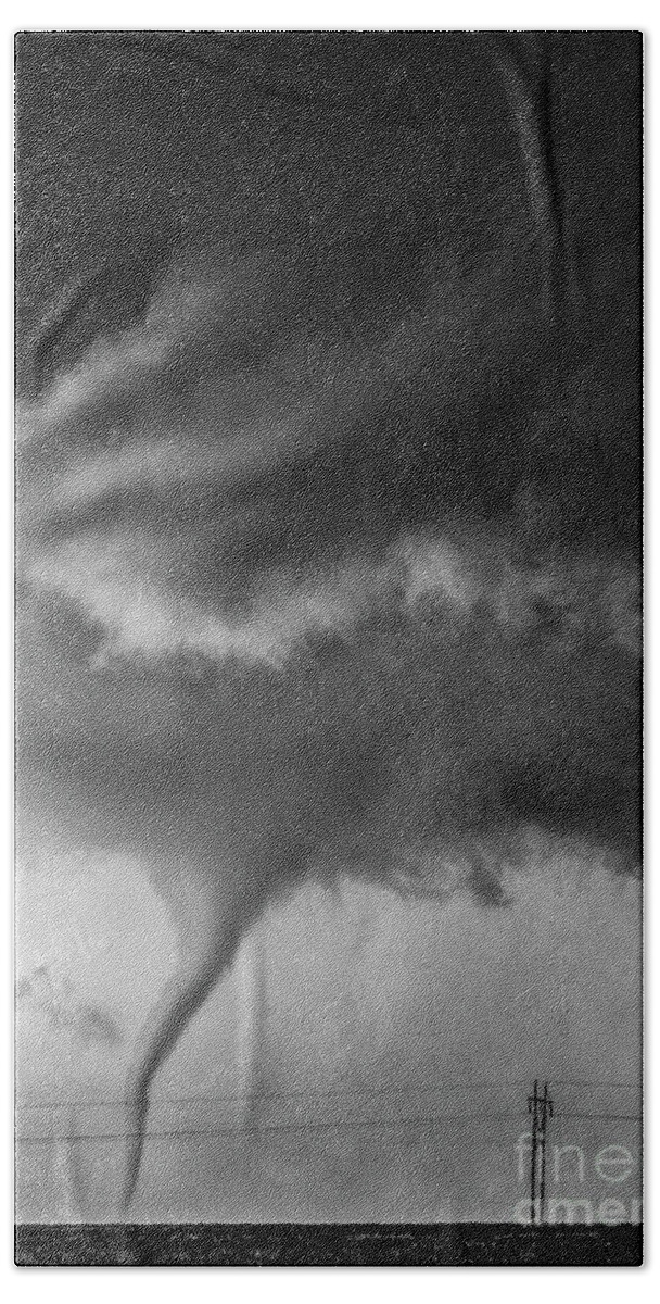 May 2016 Beach Towel featuring the photograph Tornado by Patti Schulze