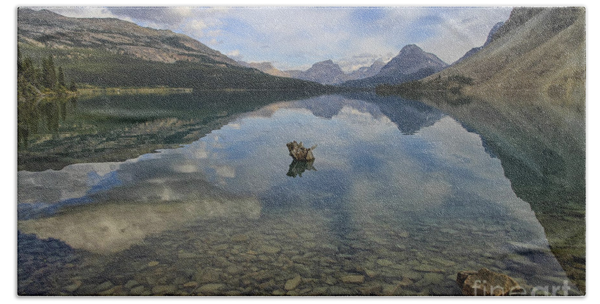 Lake Beach Towel featuring the photograph Tranquility by Teresa Zieba