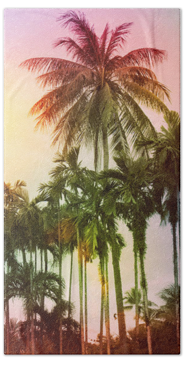 Tropical Beach Towel featuring the photograph Tropical 11 by Mark Ashkenazi