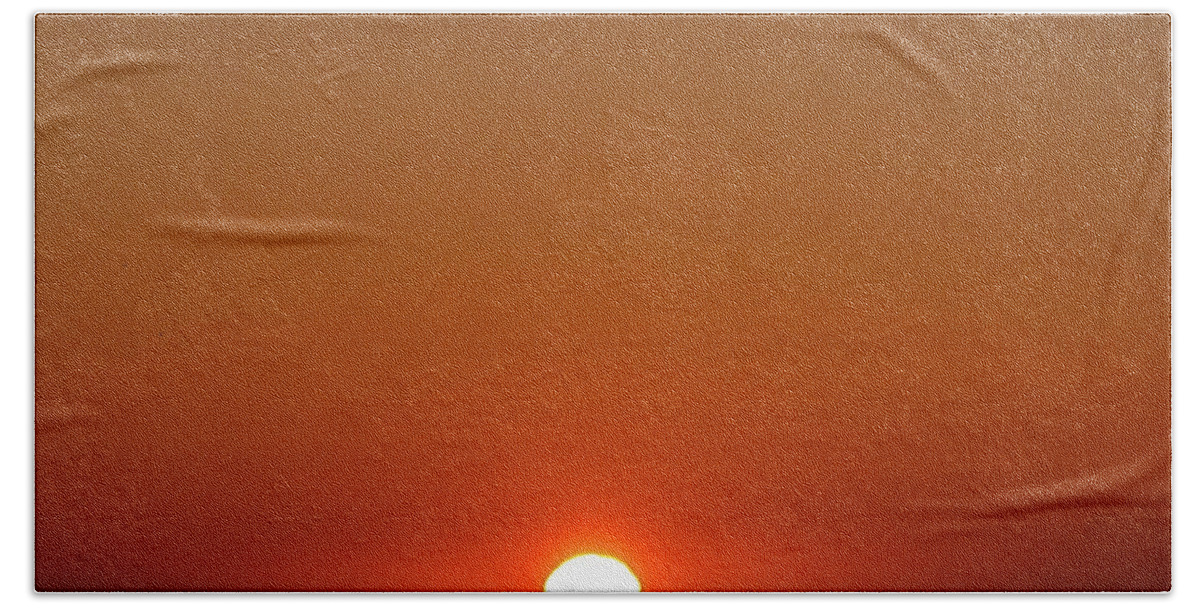 Seas Beach Sheet featuring the photograph True Sunrise by Newwwman