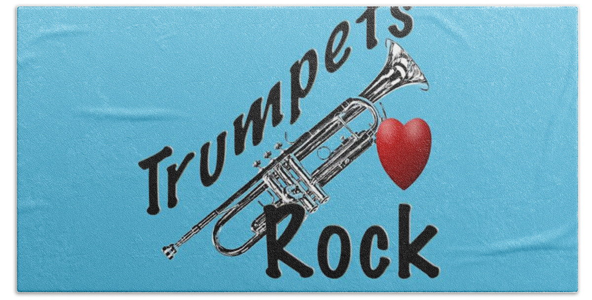 Trumpet Beach Towel featuring the photograph Trumpets Rock by M K Miller