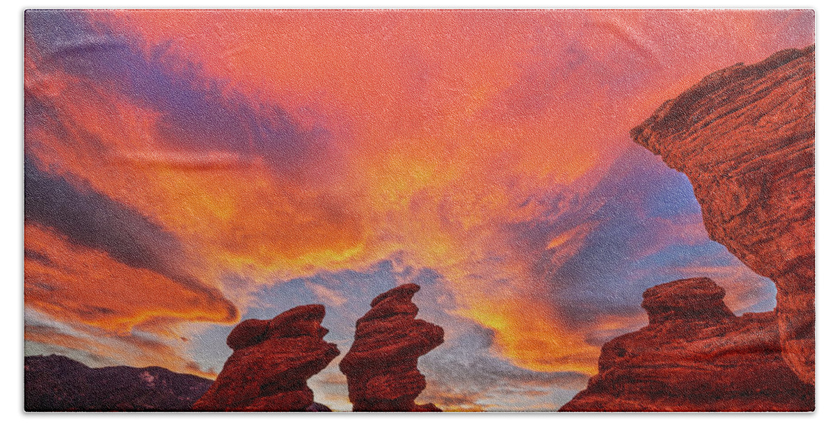 The Siamese Twins Rock Formation Beach Sheet featuring the photograph Two Principles For A Happy Life, 1. Use Things, Not People. 2. Love People, Not Things.  by Bijan Pirnia