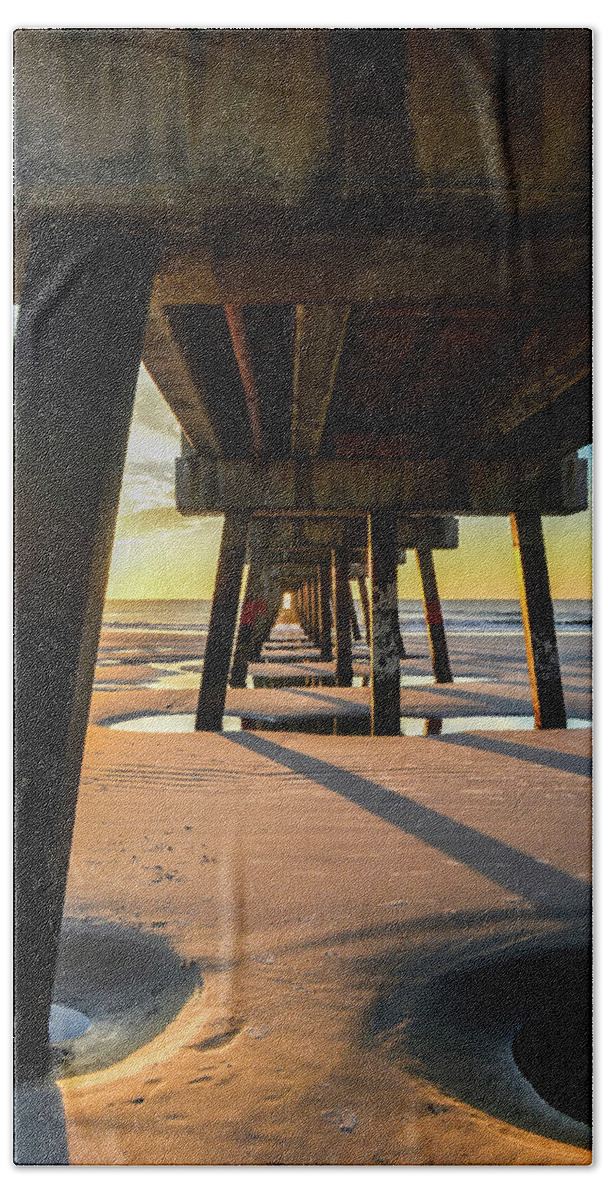 Sunrise Beach Towel featuring the photograph Under the sunrise 2.0 by Bradley Dever