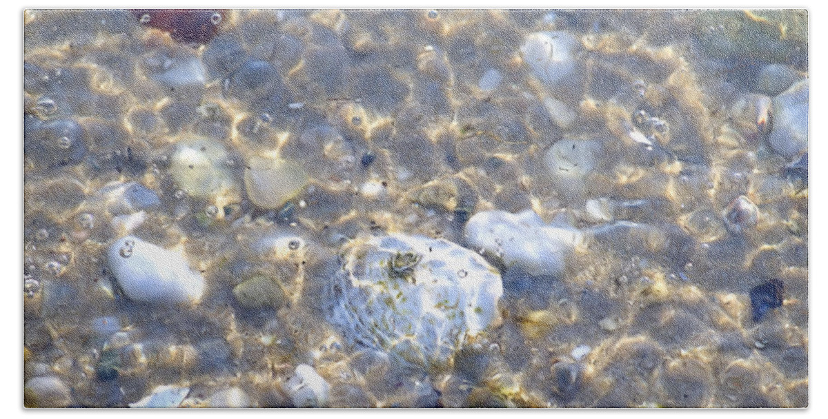Water Beach Sheet featuring the photograph Under Water by Newwwman