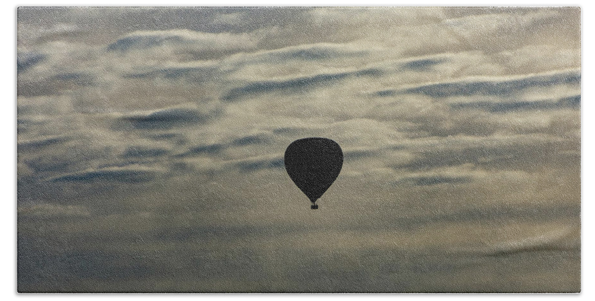 Balloon Beach Towel featuring the photograph Up Up and Away by Douglas Killourie