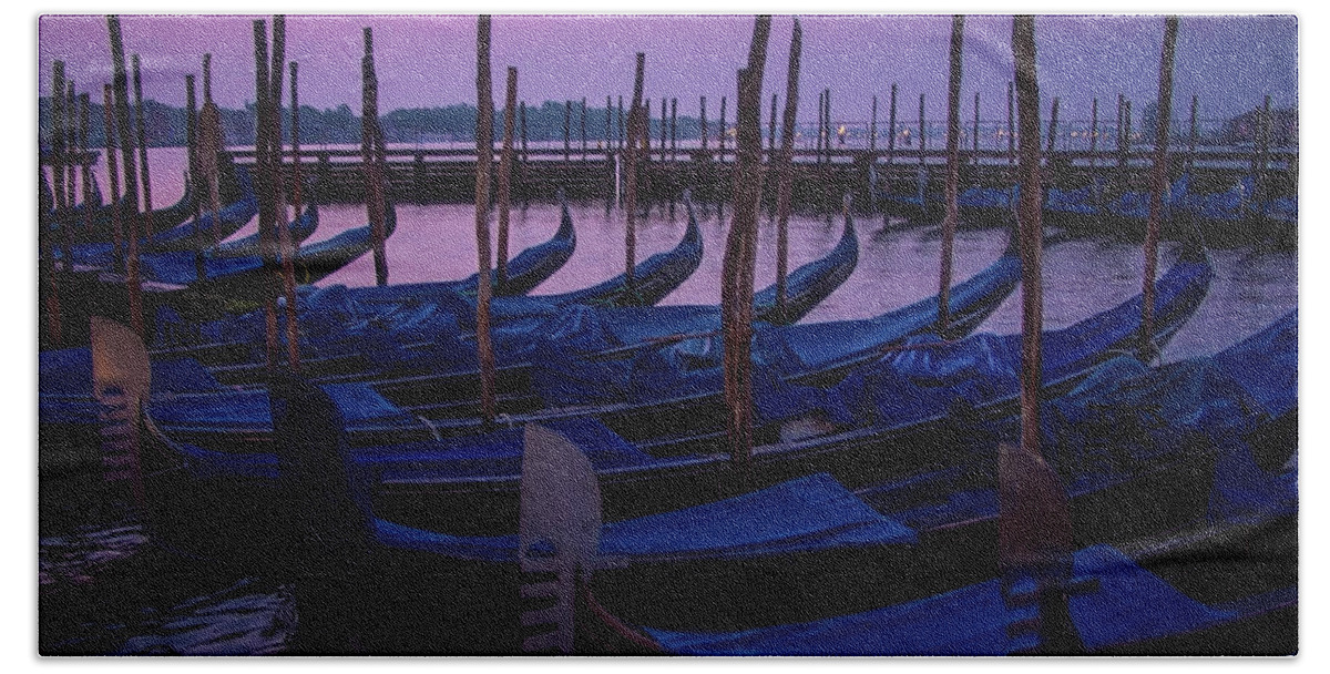 Venice Beach Towel featuring the photograph Venetian Dawn by Doug Sturgess