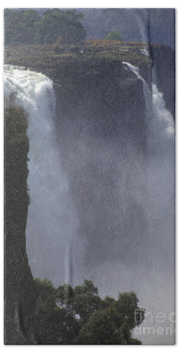 Africa Beach Towel featuring the photograph Victoria Falls - Zimbabwe by Craig Lovell