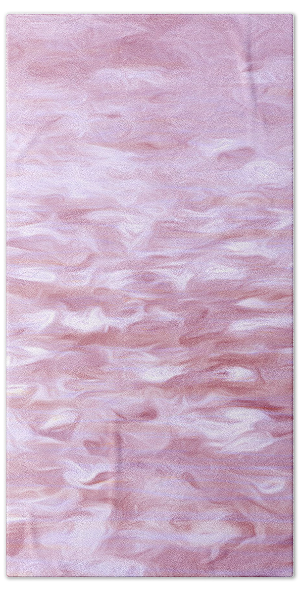 Colby Lake Beach Towel featuring the photograph Water Abstract 3 by George Robinson