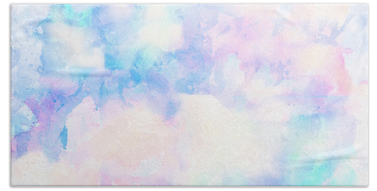 Abstract Beach Towel featuring the photograph Watercolor Background by Serena King