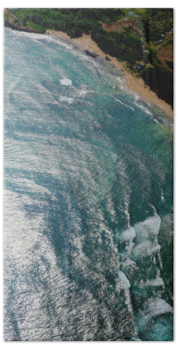 Kauai Beach Sheet featuring the photograph Watercolros by Steven Lapkin