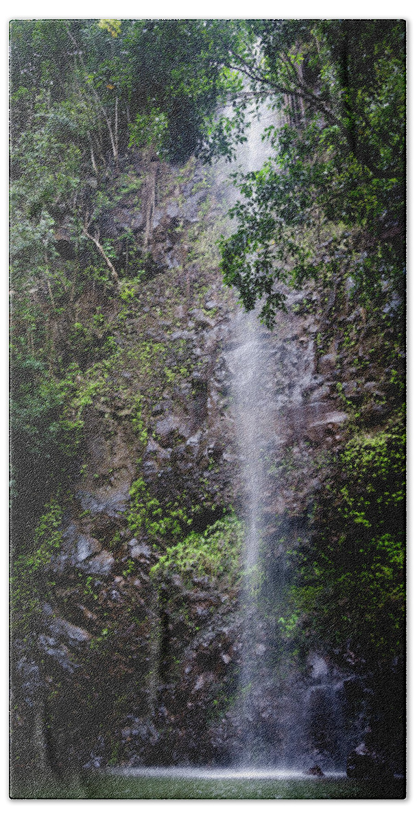 Waterfalls Beach Sheet featuring the photograph Waterfall by Daniel Murphy