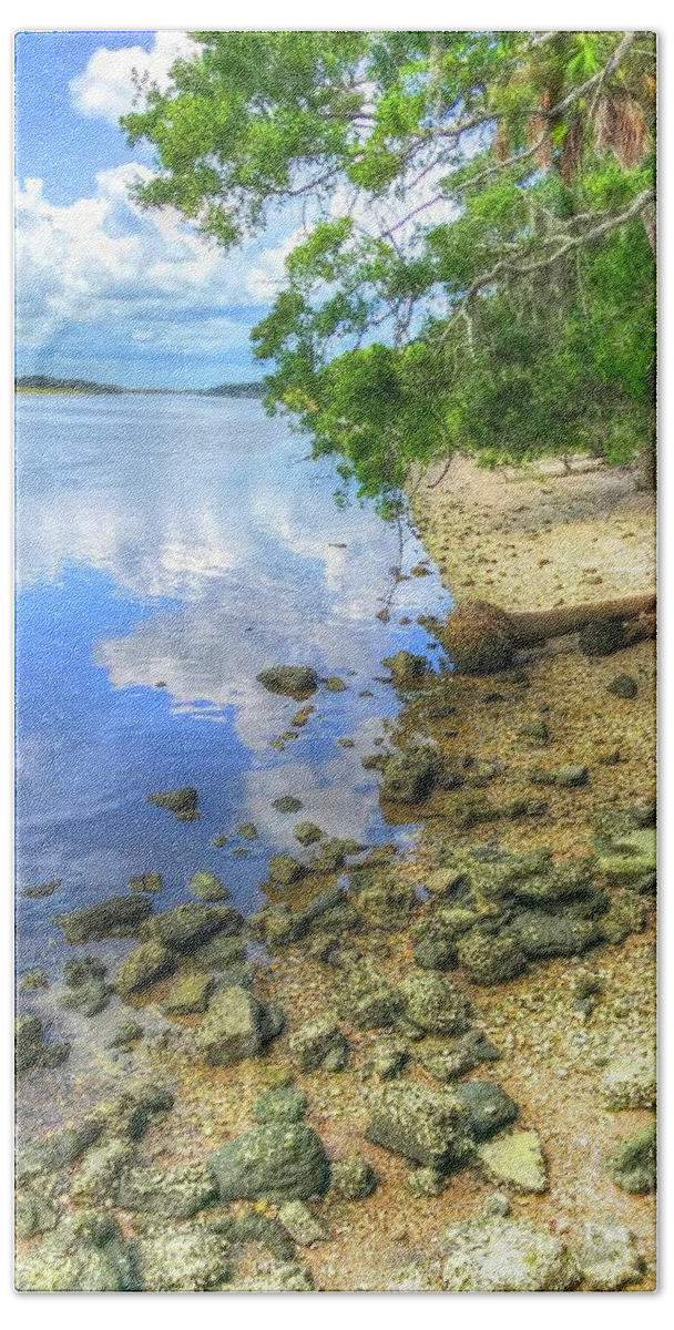 Water Beach Towel featuring the photograph Water's Edge by Debbi Granruth