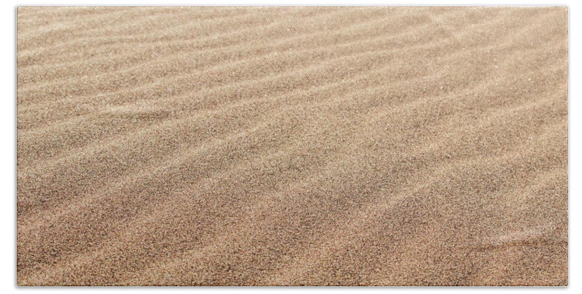 Great Sand Dunes National Park Beach Sheet featuring the photograph Waves in the Sand by Kevin Schwalbe