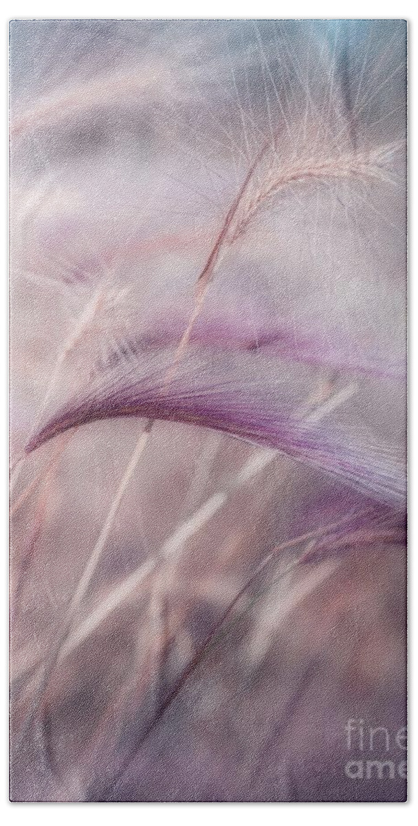 Barley Beach Towel featuring the photograph Whispers In The Wind by Priska Wettstein