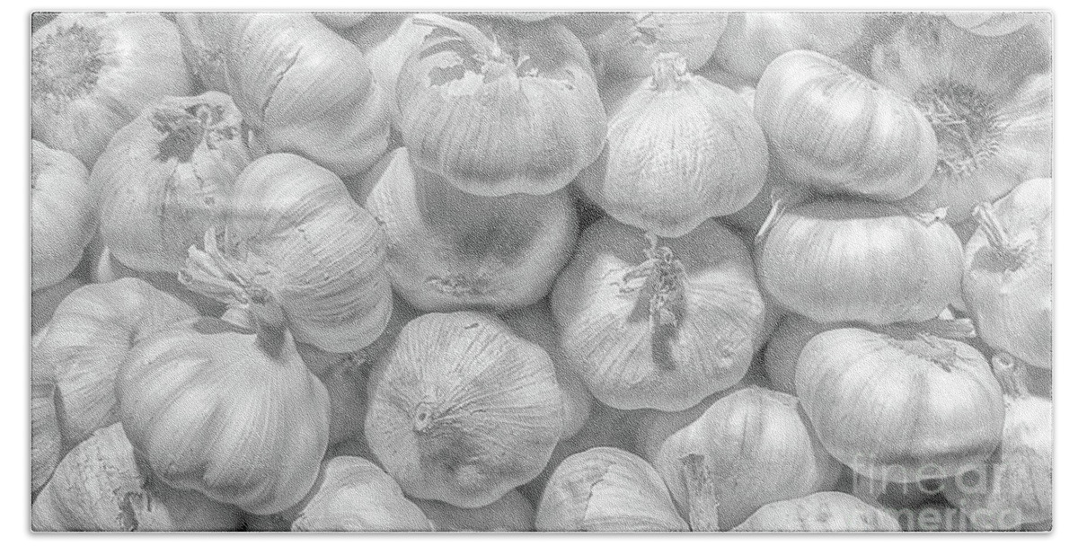 Garlic Beach Sheet featuring the photograph White Pearls by Charuhas Images