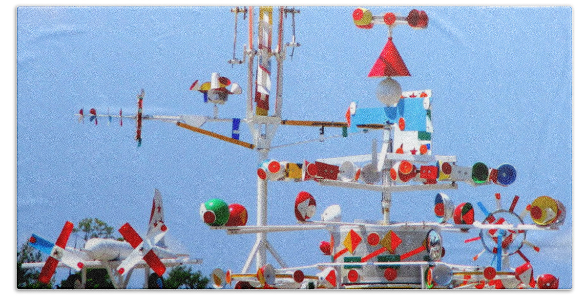 Whirligig Beach Towel featuring the photograph Wilson Whirligig 12 by Randall Weidner