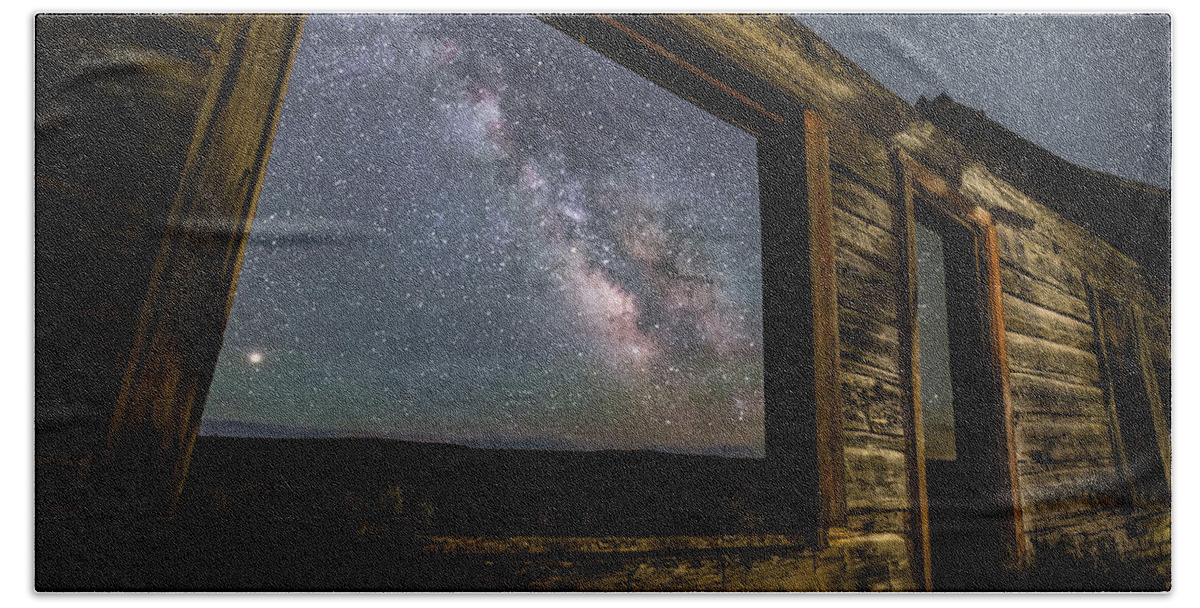 Window Beach Towel featuring the photograph Window to the Heavens by Michael Ash