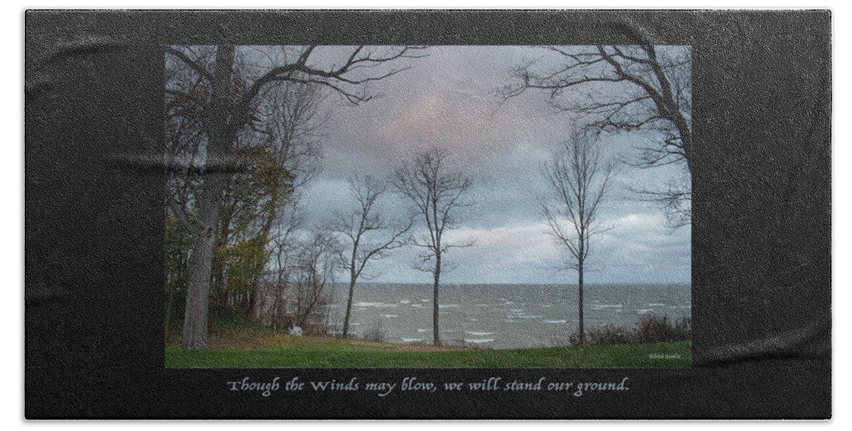 Wind Beach Sheet featuring the photograph Winds May Blow by Rebecca Samler