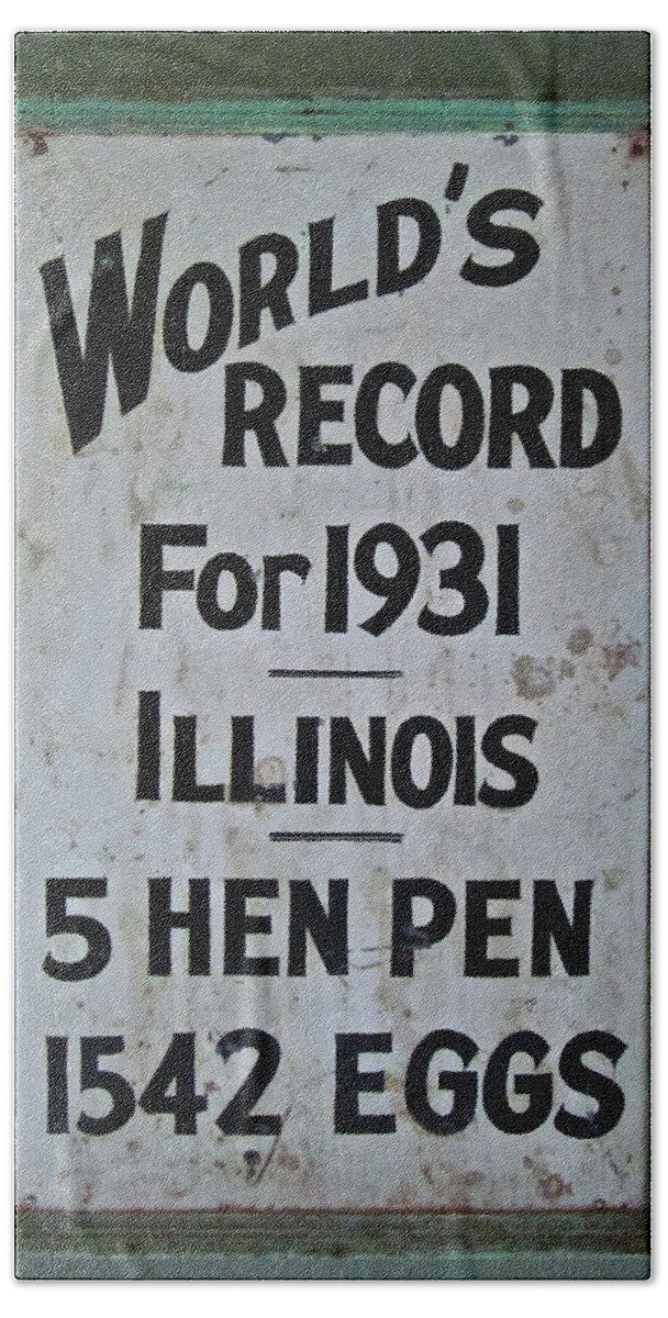 Photograph Beach Towel featuring the photograph World's Record by Gwyn Newcombe