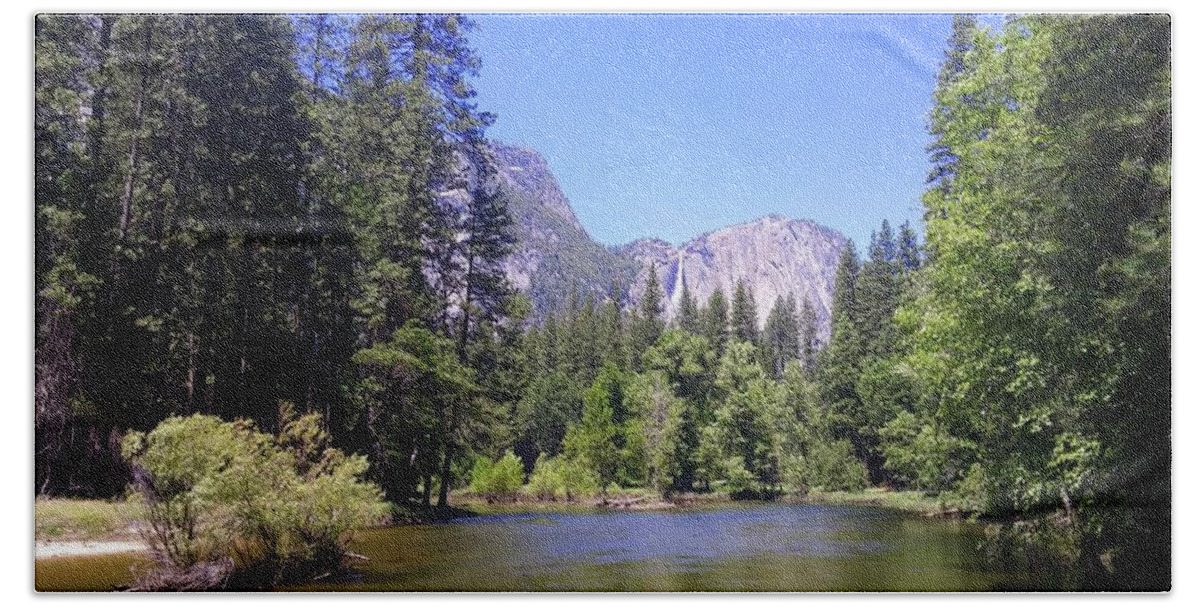 Yosemite Beach Towel featuring the photograph Yosemite Lifestyle by J R Yates