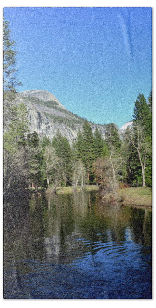 Yosemite Beach Towel featuring the photograph Yosemite No. 3-1 by Sandy Taylor