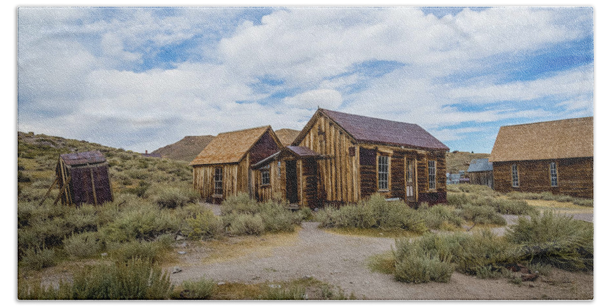 Bodie Beach Sheet featuring the photograph Bodie California #1 by Mike Ronnebeck