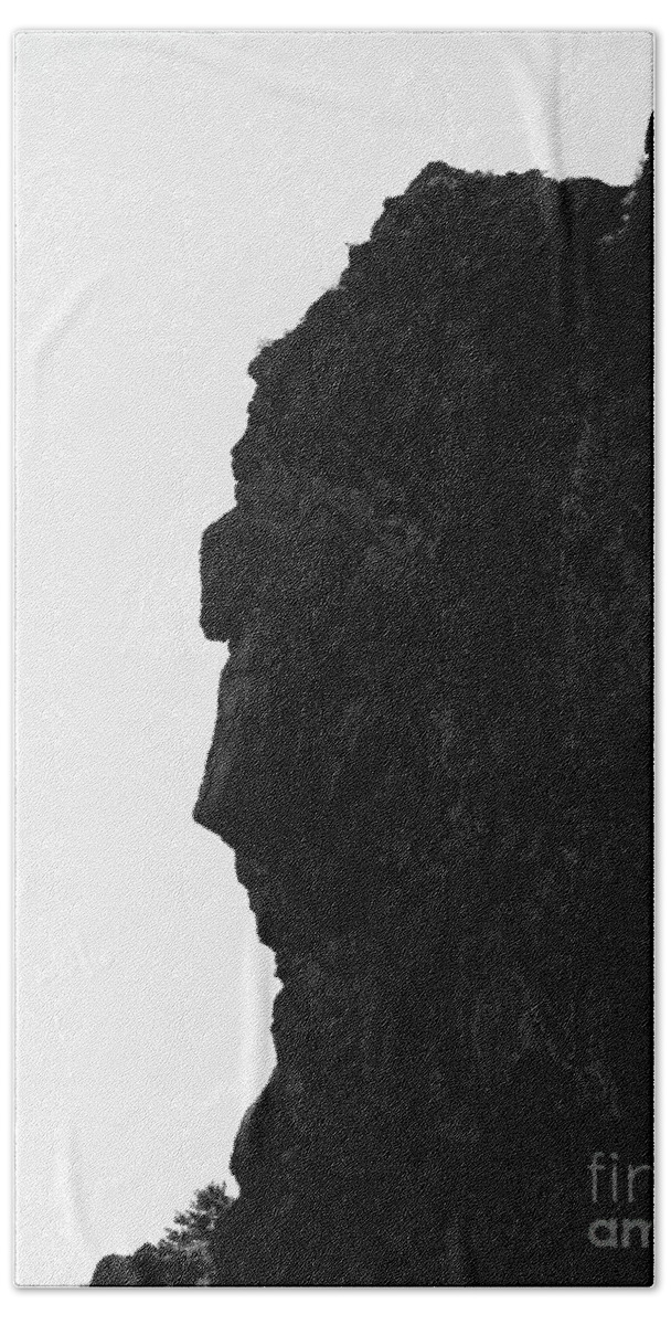 Jon Burch Beach Towel featuring the photograph Profile Rock #2 by Jon Burch Photography