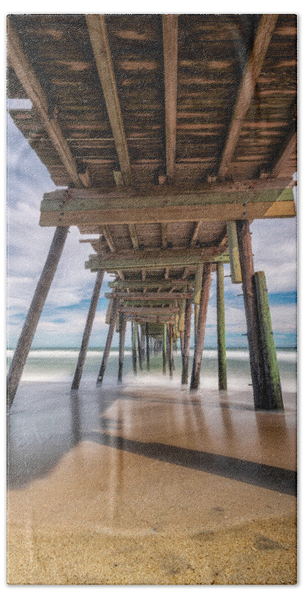 North Carolina Beach Towel featuring the photograph Twisted #1 by Robert Fawcett