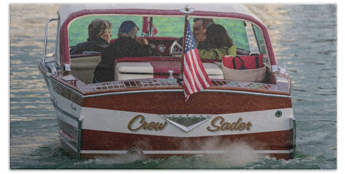 Boat Beach Towel featuring the photograph 166 3 by Steven Lapkin