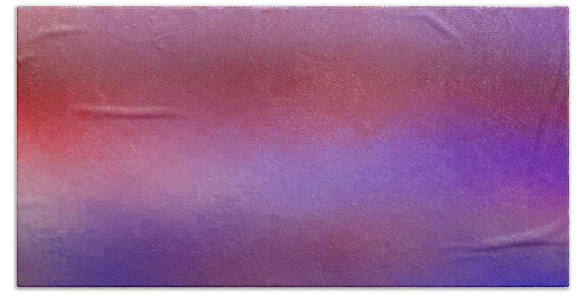 Rithmart Abstract Fade Fading Pixels Noise Clouds Organic Shades Random Computer Digital Shapes Changing Chester Directions Large Pixels Shades Beach Towel featuring the digital art 18x9.137-#rithmart by Gareth Lewis