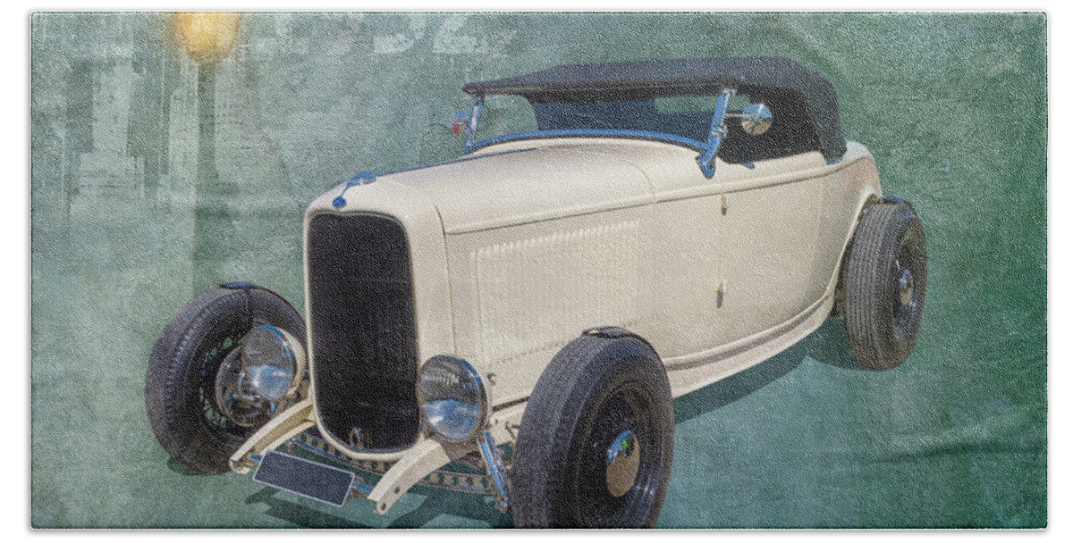 Car Beach Towel featuring the photograph 1932 Ragtop by Keith Hawley