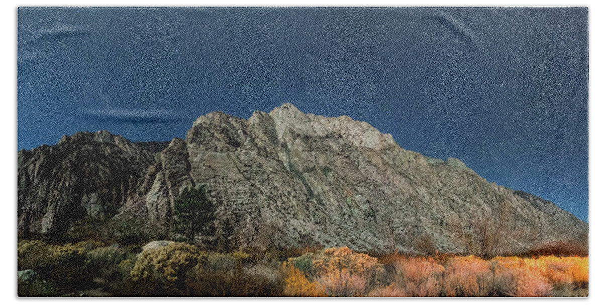 Mountains Beach Towel featuring the photograph Sierra And Inyo National Forest In California #8 by Alex Grichenko