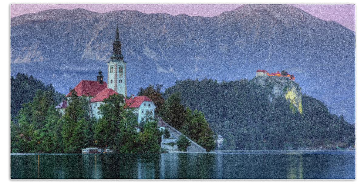 Lake Bled Beach Towel featuring the photograph Lake Bled - Slovenia #9 by Joana Kruse