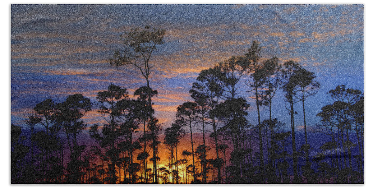 Sunset Beach Towel featuring the photograph A thousand suns by Montez Kerr