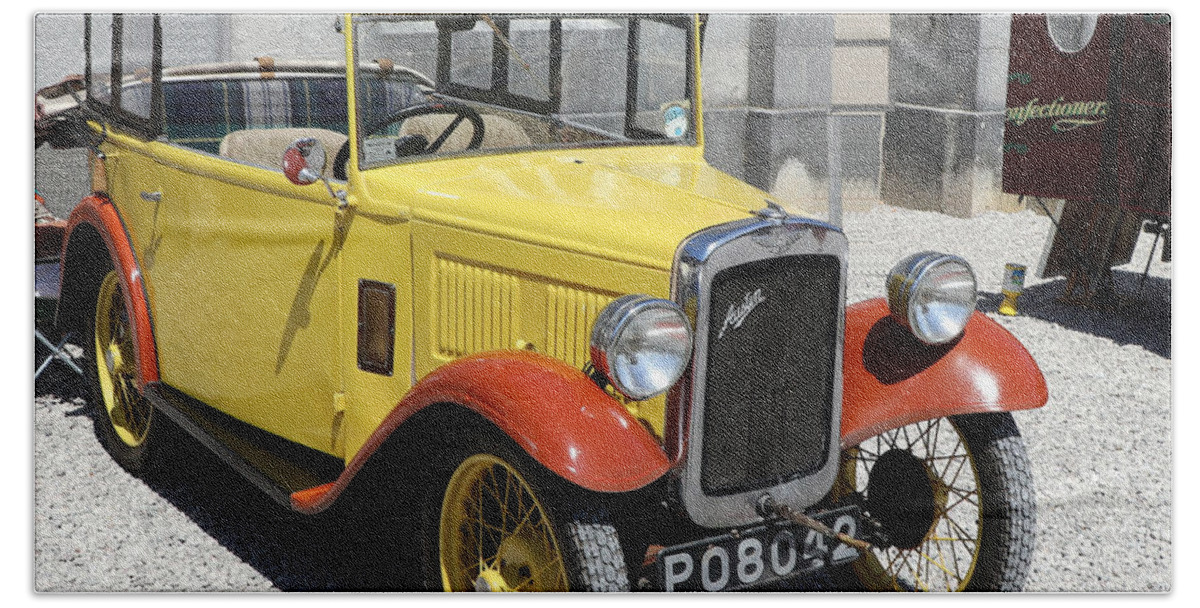 Classic Beach Towel featuring the photograph Austin Seven 1933 by Lukasz Ryszka