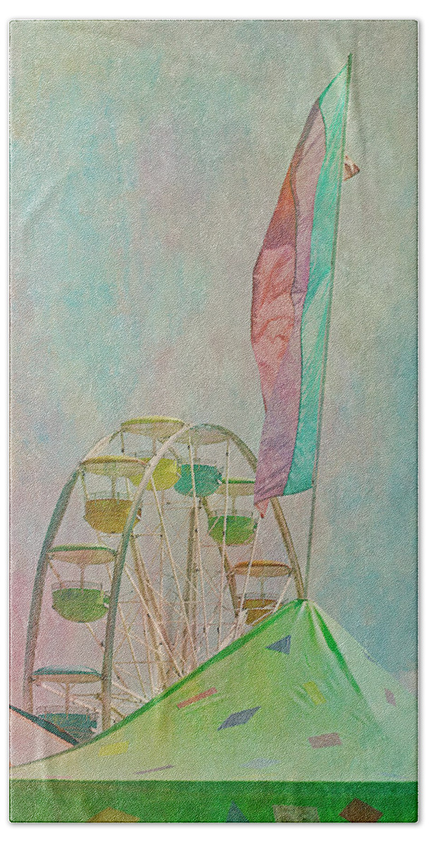 Ferris Wheel Beach Towel featuring the photograph Carnival Time by Cindi Ressler