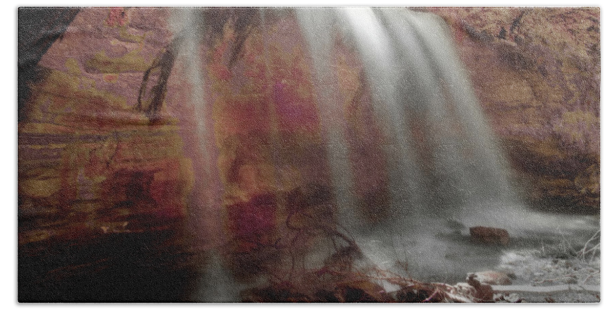 Any Vision Beach Towel featuring the photograph Cascade Falls by Bill Frische