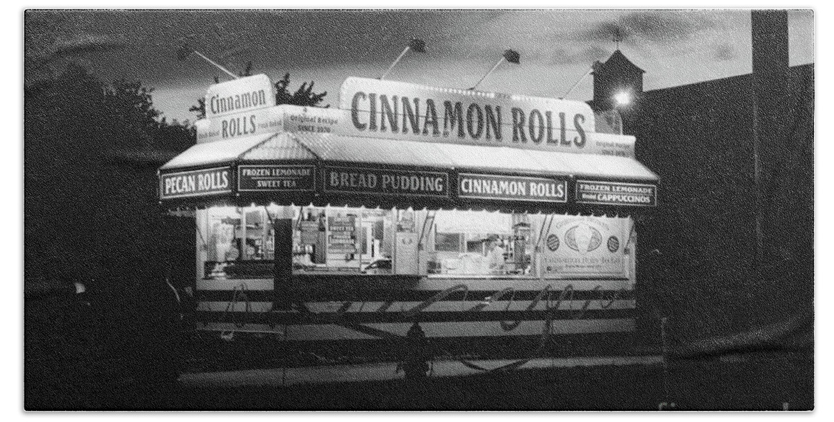 Cinnamon Rolls Beach Towel featuring the photograph Cinnamon Rolls by Ron Long